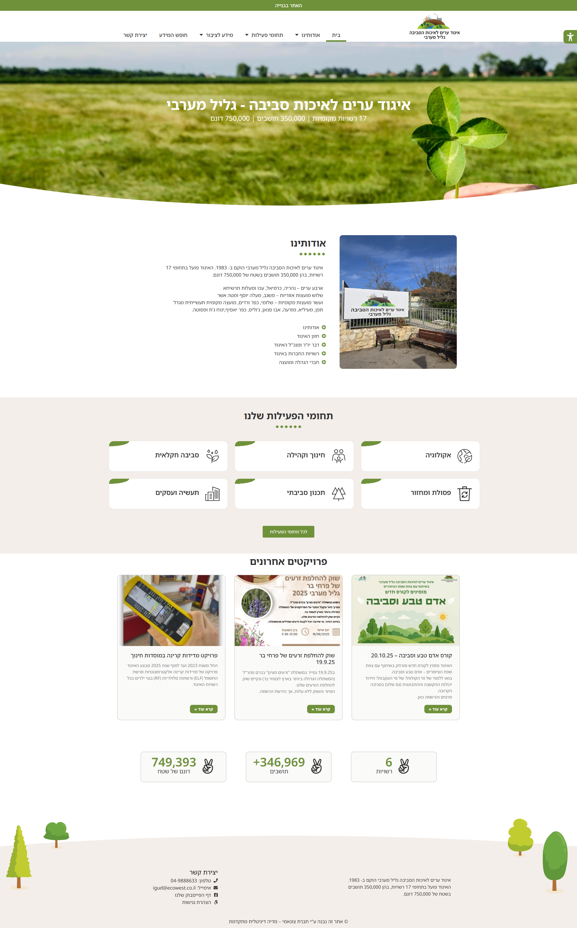 איגוד ערים לאיכות סביבה גליל מערבי